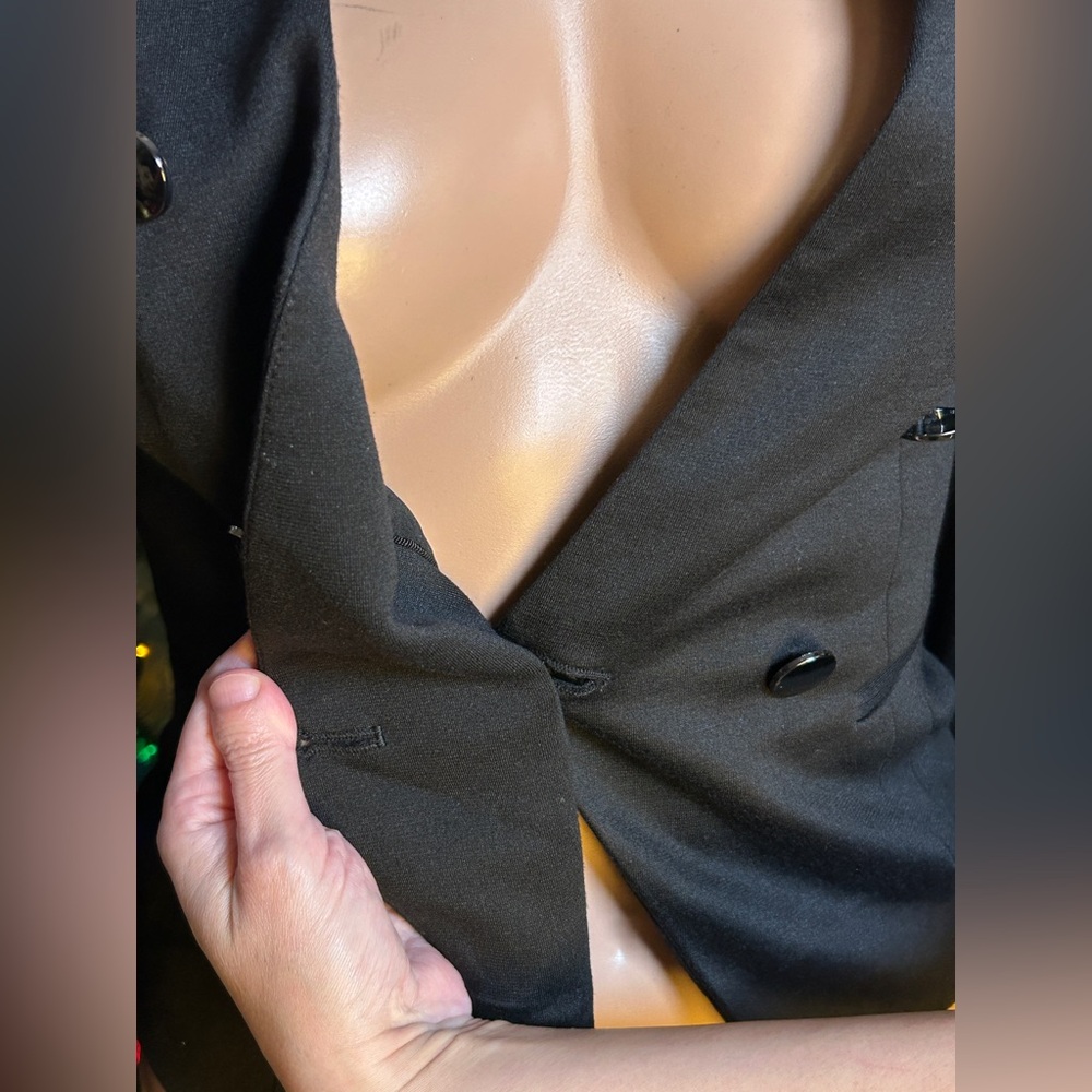 H&M Black Blazer size 2 - Picture 4 of 12